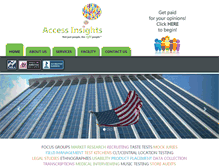 Tablet Screenshot of accessinsights.us